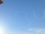 De l’amour dans le ciel et sur les timelines Facebook des Lyonnais