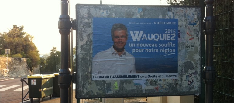 Laurent Wauquiez et Jean-Jack Queyranne dans une morne campagne