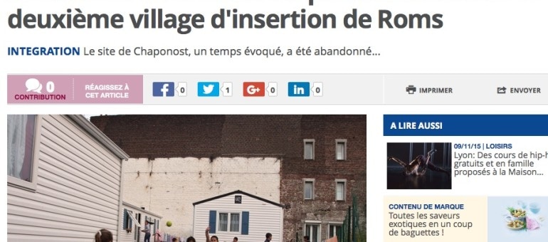 Saint-Clément-les-places accueillera le deuxième village d’insertion de Roms dans le Rhône