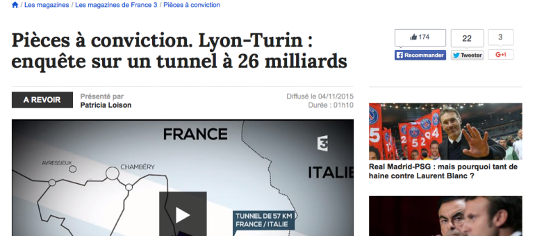TGV Lyon-Turin : un tunnel à 30 milliards d’euros dont l’utilité est remise en cause