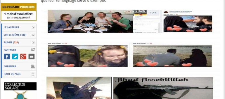 Des djihadistes français radicalisés via Internet et issus de familles athées