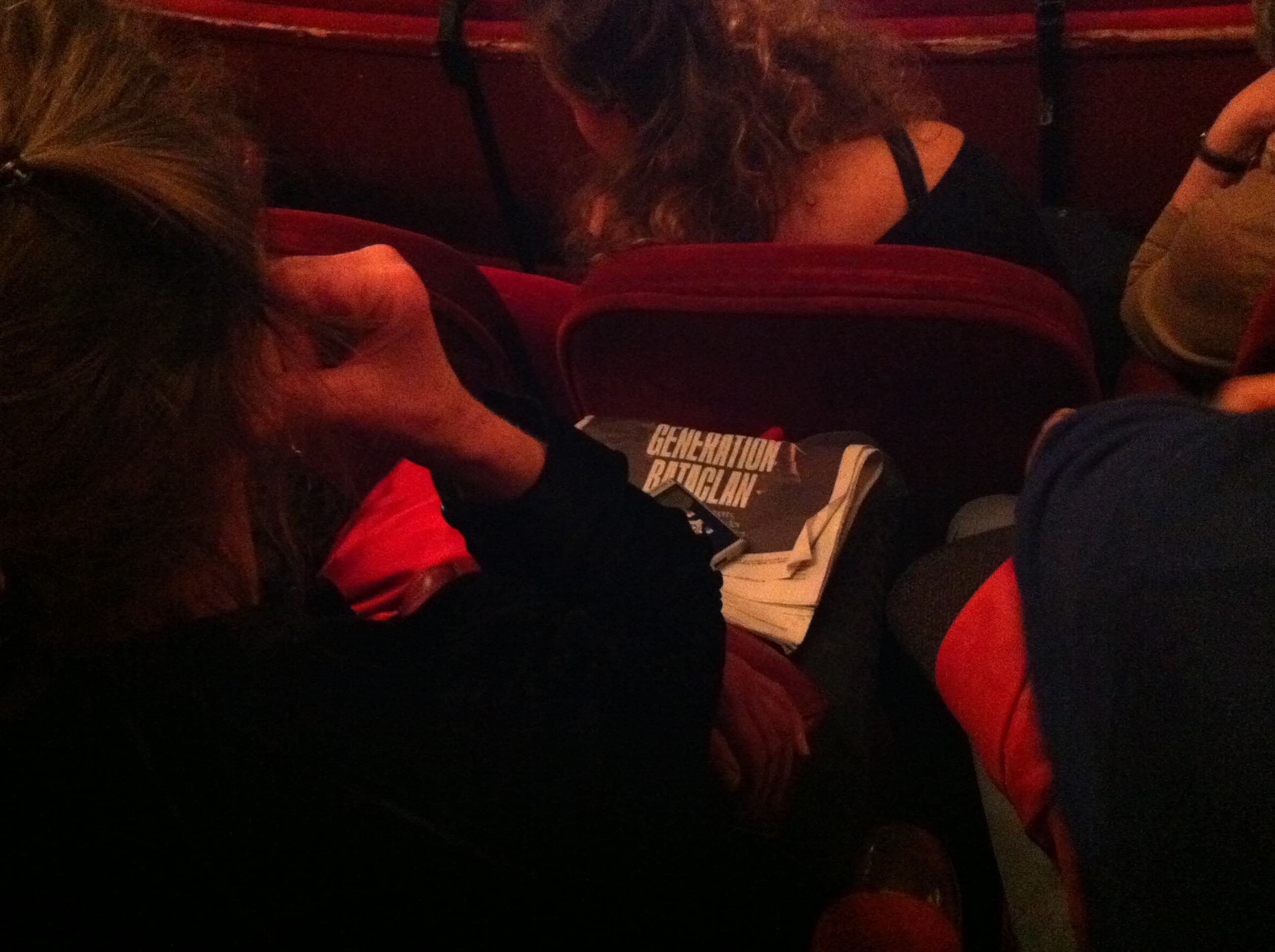 Au théâtre des Célestins, à la soirée d'ouverture du festival Mode d'emploi 2015, "Suis-je le gardien de mon frère ?".