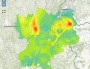Pollution aux particules fines ce vendredi 4 décembre. Capture d'écran Air Rhône-Alpes
