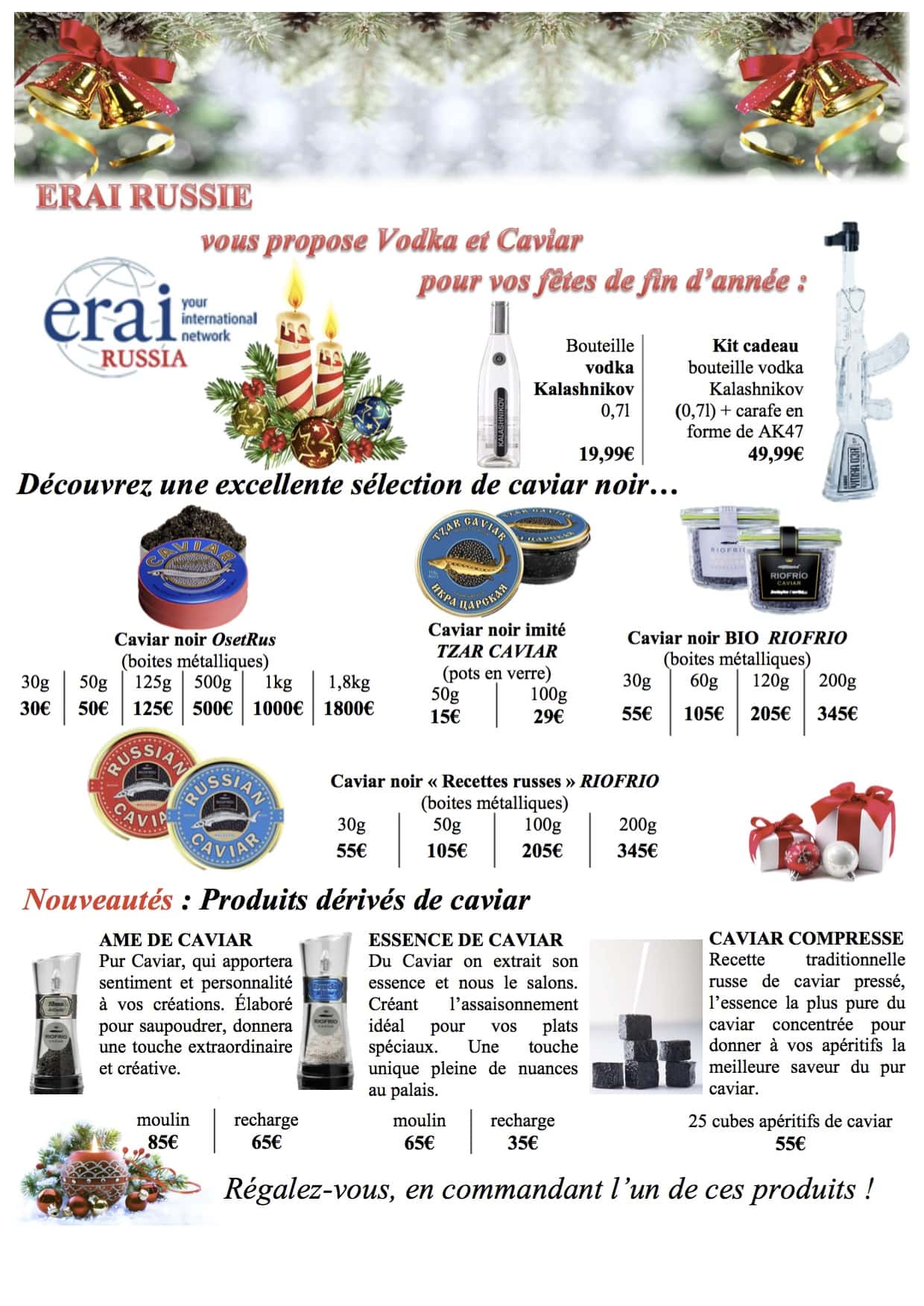 Caviar et vodka : « Erai Monde » approche maladroitement l’économie régionale