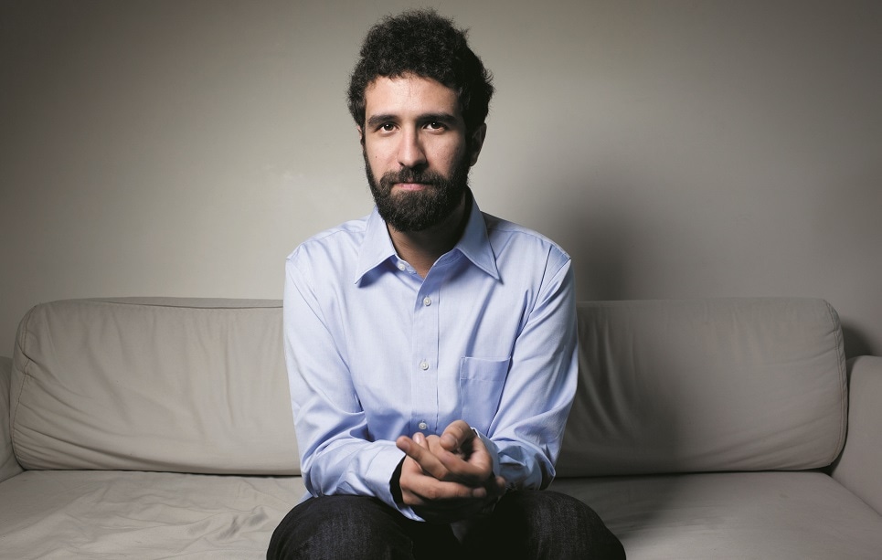 Sabri Louatah, auteur de “Les sauvages”, Flammarion. Crédit : Jean-Luc Bertini.