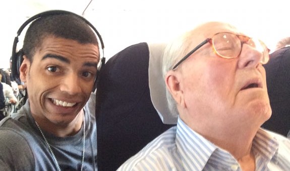 Le selfie de Brahim Zaibat qui a énervé Jean-Marie Le Pen interdit