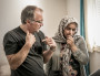 Soria Zeroual, alias "Fatima" avec le réalisateur Philippe Faucon. ©DR