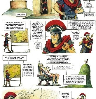 Lire l’histoire de Lyon en BD et faire le malin en société, avec « Les Rues de Lyon »