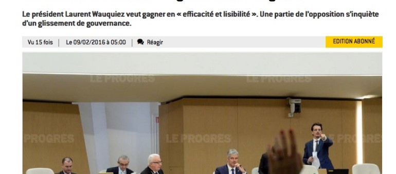 Au conseil régional, Laurent Wauquiez réduit le nombre d’assemblées plénières