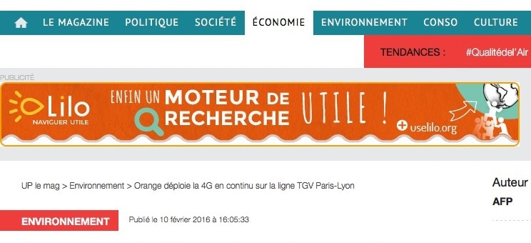 La 4G en continu sur la ligne TGV Paris-Lyon mais que pour les clients Orange