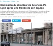 Démission du directeur de Sciences-Po Lyon après celle du comité de direction