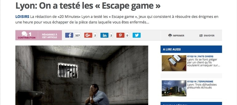 « Escape game » à Lyon : vous avez une heure pour vous évader