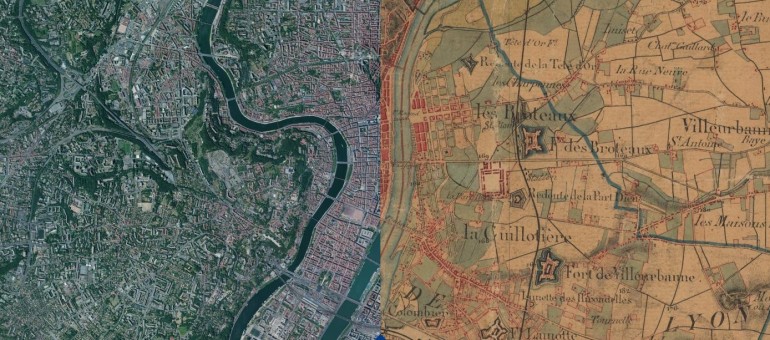 Des cartes pour remonter le temps à Lyon