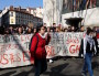 Deuxième manifestation lyonnaise contre la loi travail. Arrivée de la banderole de tête place Guichard. ©LB/Rue89Lyon