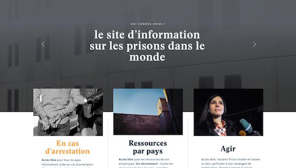 Un crowdfunding pour Prison insider, un site d’infos militant inédit