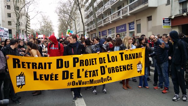 A Lyon, 4ème manif contre la loi travail : une forte mobilisation et 24 interpellations