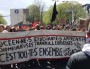 Les lycéens en tête du cortège du 9 avril à Lyon contre la loi travail. ©LB/Rue89Lyon