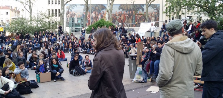 « Nuit Debout Lyon » confronté à la question des actions violentes