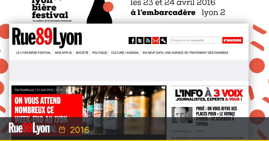 Bière, traitement des données et actu régionale : que brasse rue89lyon? - rue89 lyon