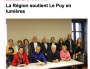 Laurent Wauquiez soutient un projet de mise en lumière du Puy-en-Velay avec 300 000 euros de la Région