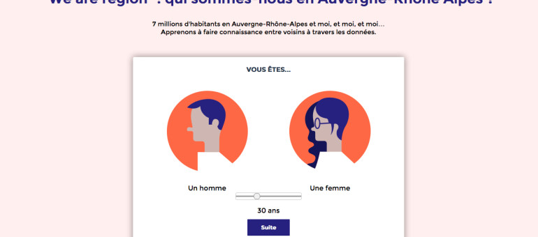 [Appli] « We are région » : 7 millions d’habitants en Auvergne-Rhône-Alpes et moi, et moi, et moi