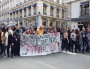 La tête de la manifestation contre la loi travail du 17 mai à Lyon. ©LB/Rue89Lyon