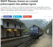 Plusieurs lignes de TER menacées, selon un rapport de la SNCF