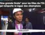 Vidéo de la victoire de l'équipe féminine de l'OL sur LCI. Capture d'écran.