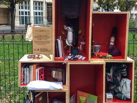 Où sont les boîtes à lire de Lyon ? Ou le concept génial de la givebox