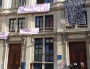 L'ancien collège Truffaut a été investi dans l'après-midi du 17 mai, après une manifestation contre la loi travail. ©LB/Rue89Lyon