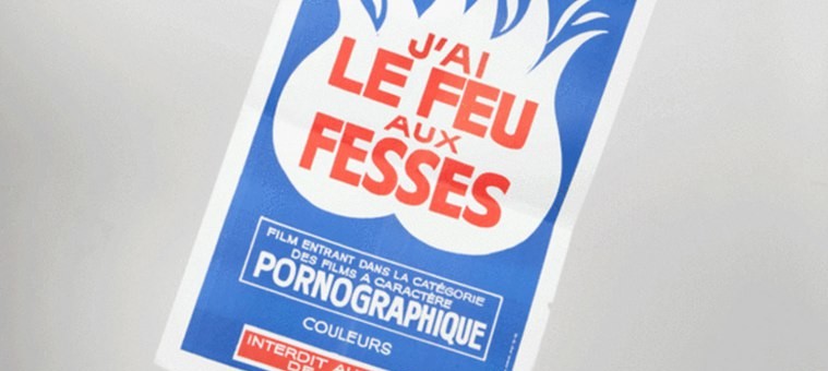Un livre sur les affiches 70’s de cinéma porno… + une histoire de famille