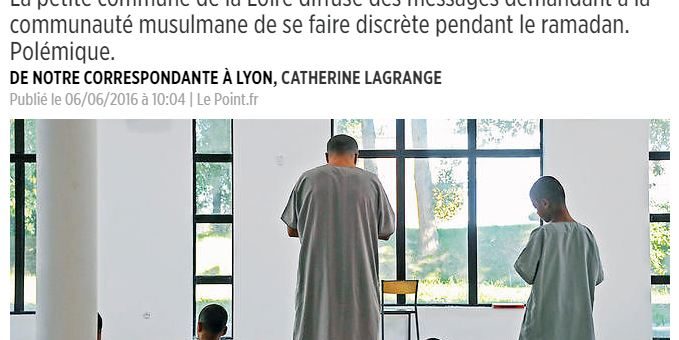 A Lorette, le maire affiche des messages hostiles aux musulmans pour le ramadan