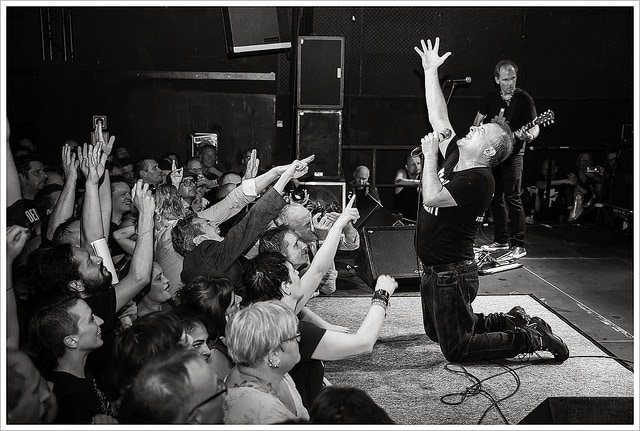 Jello Biafra lors d'un concert à Berlin. © CC