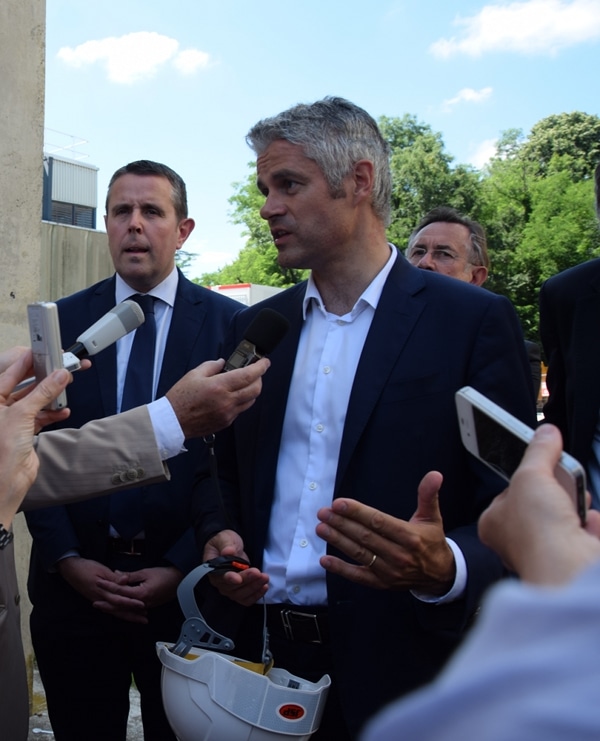 Opération de com’ pour Laurent Wauquiez avec la question policière