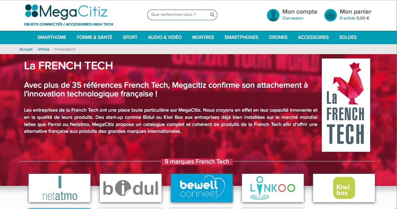 MegaCitiz, un petit Amazon lyonnais des objets connectés