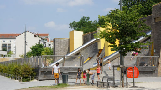 Parc du Sergent Blandan à Lyon. crédit Romain Chevalier/Rue89Lyon