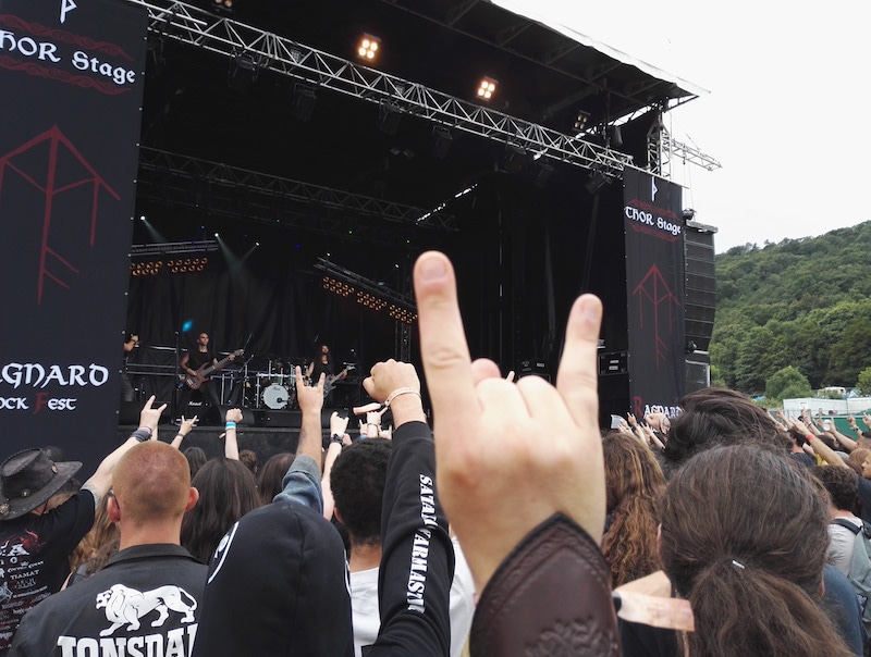 Motivés au Ragnard Rock Fest 2016. Crédit : SR/Rue89Lyon.