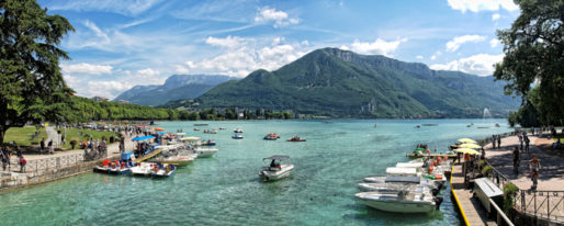 Le lac d'Annecy. CC