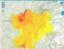 Pollution à l'ozone pour Rhône-Alpes ce vendredi 26 août. Capture d'écran Air Rhône-Alpes.