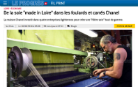 Chanel investit dans la Loire pour sa filière soie