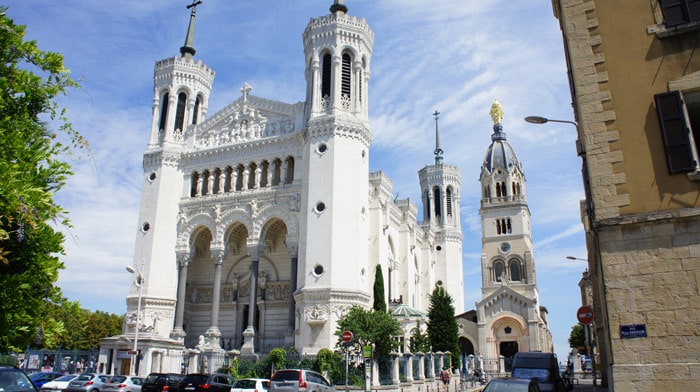 La Basilique Notre-Dame de Fourvière à Lyon. © Romain Chevalier/Rue89Lyon