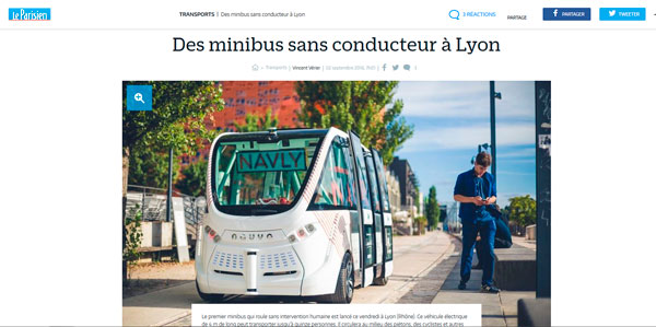 Lyonnais, prêts à tester un minibus sans chauffeur ?