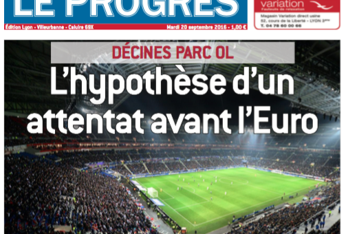Le Progrès monte en épingle une « hypothèse d’attentat » au Parc OL