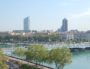 La tour Incity et le Crayon (Tour Crédit Lyonnais) et vue du pont de la Guillotière. © BE/Rue89Lyon