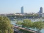 La tour Incity et le Crayon (Tour Crédit Lyonnais) et vue du pont de la Guillotière. © BE/Rue89Lyon