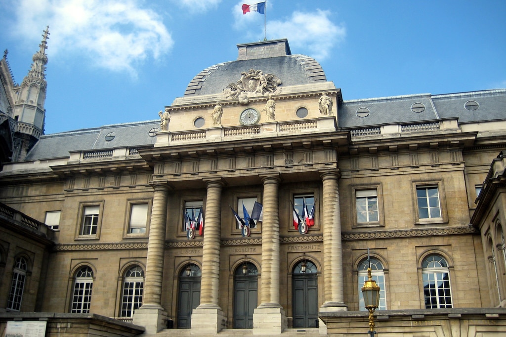 Le Palais de justice de Paris qui abrite la Cour de Cassation CC Wally Gobetz