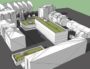 Maquette du futur collège qui verra le jour dans Lyon 8è. DR