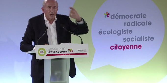 Gérard Collomb joue la provoc’ devant le PS avec sa macronite aigüe