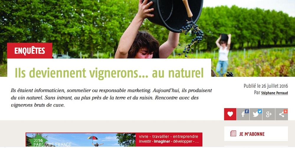 Des vignerons au naturel