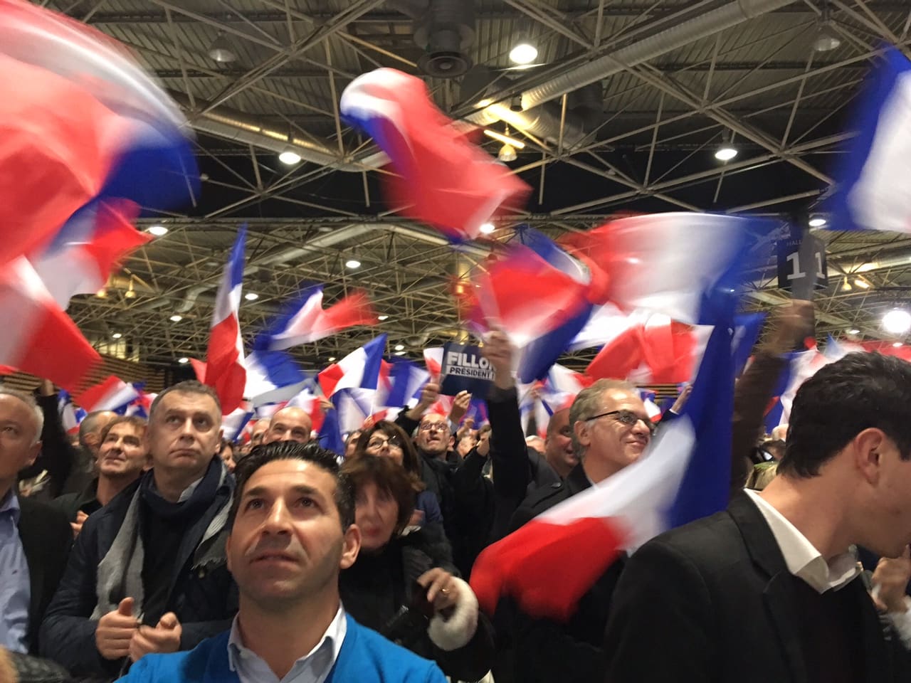 Laurent Wauquiez en embuscade au meeting de François Fillon, à Lyon